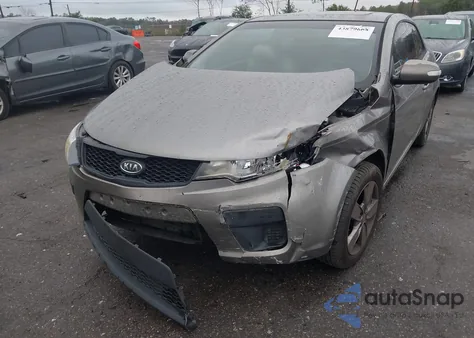 2010 Kia Forte Koup Ex из США, поврежденный, VIN KNAFU6A24A5186774